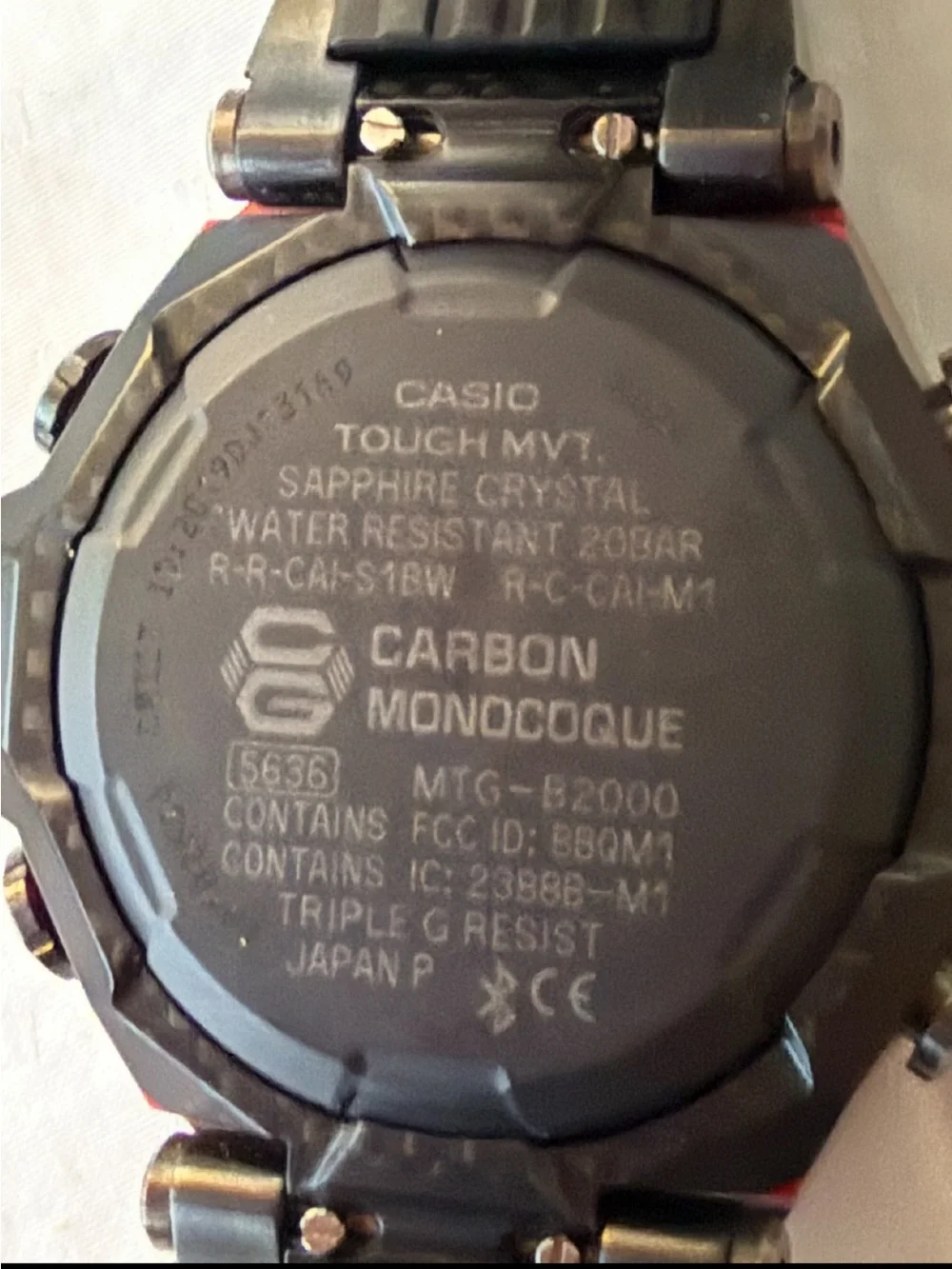 Casio G-Shock MT-G B2000YBD1